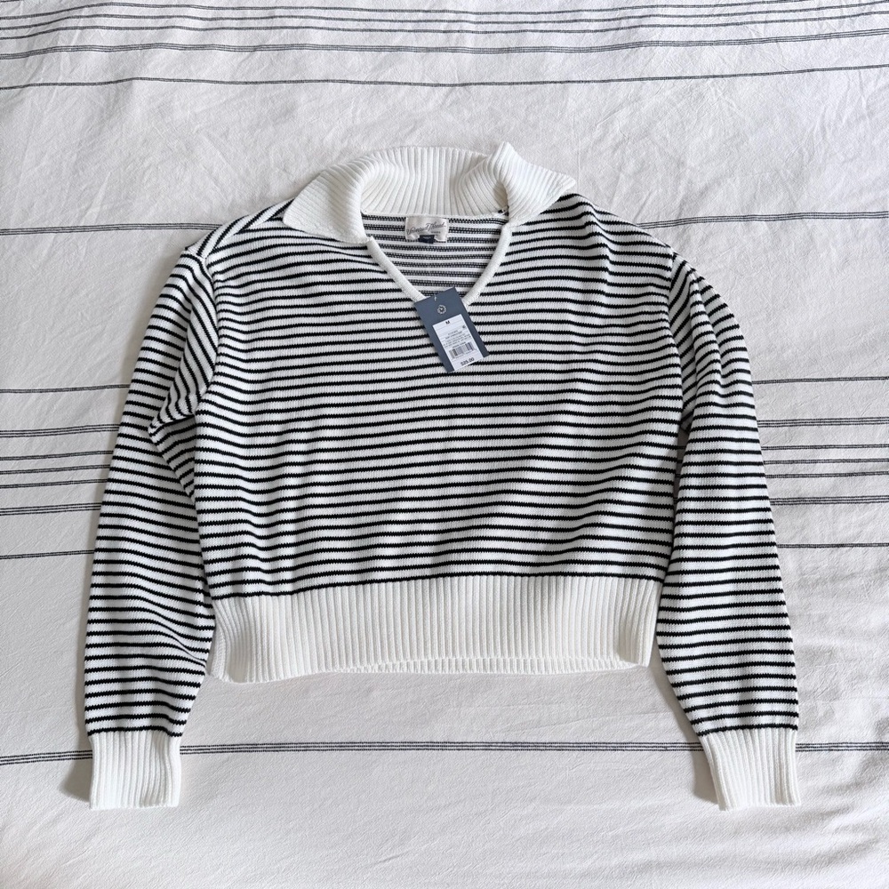 NWT Universal Thread striped collared sweater NWT - image 1